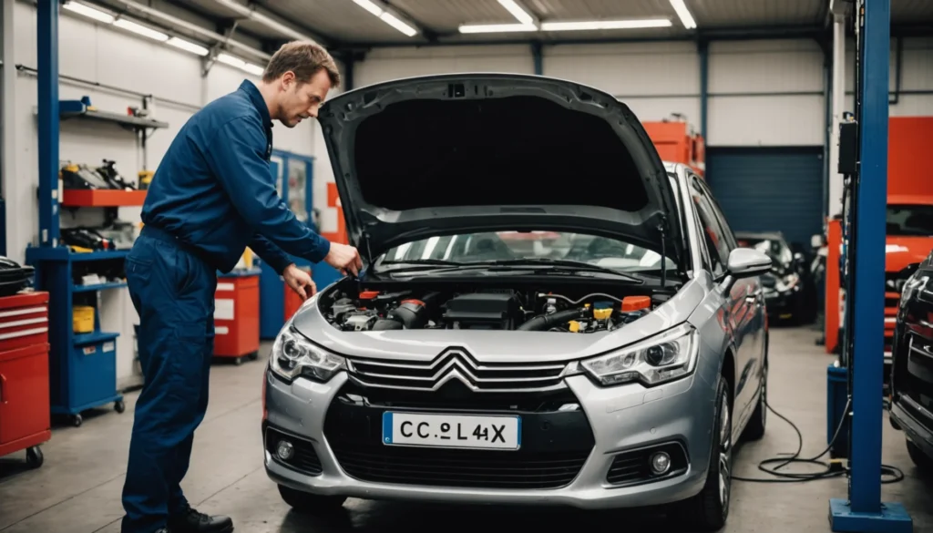 défaut moteur faites réparer le véhicule citroën c4