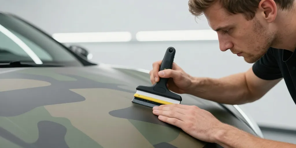 covering camouflage voiture